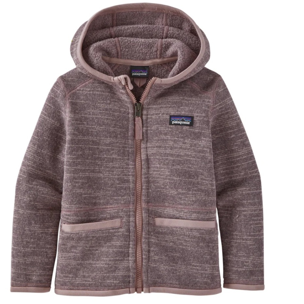 Patagonia Kids Jacket in Heathered Brown